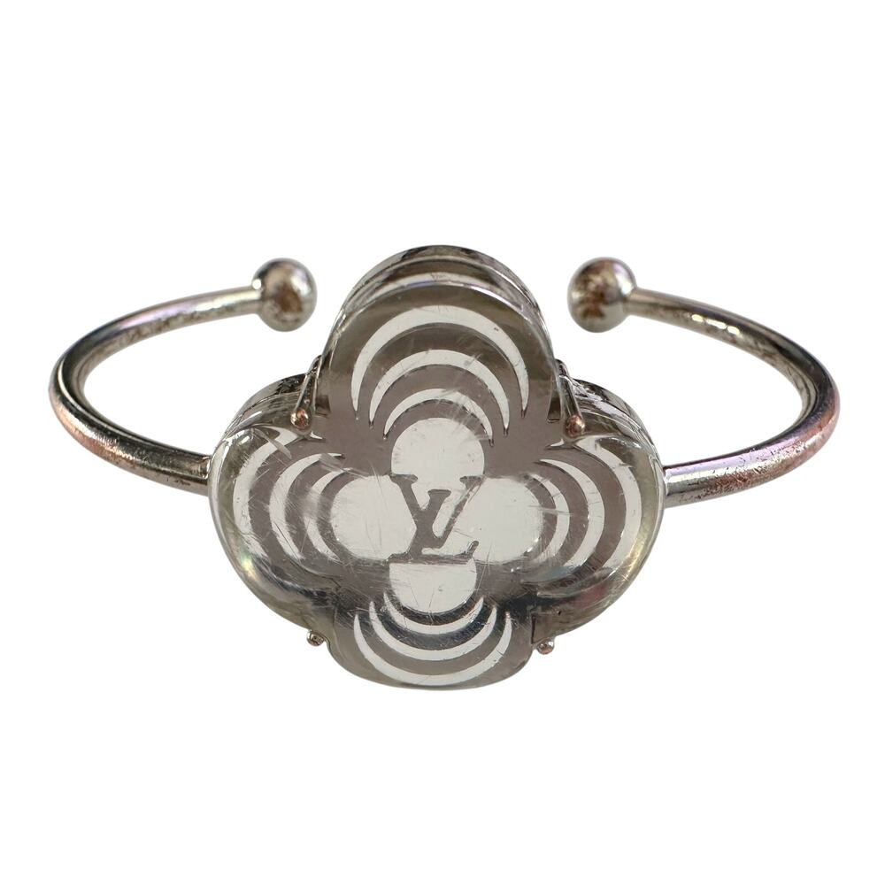 Louis Vuitton AlaFiorie Silver Bangle Bracelet - Picture 10 of 16